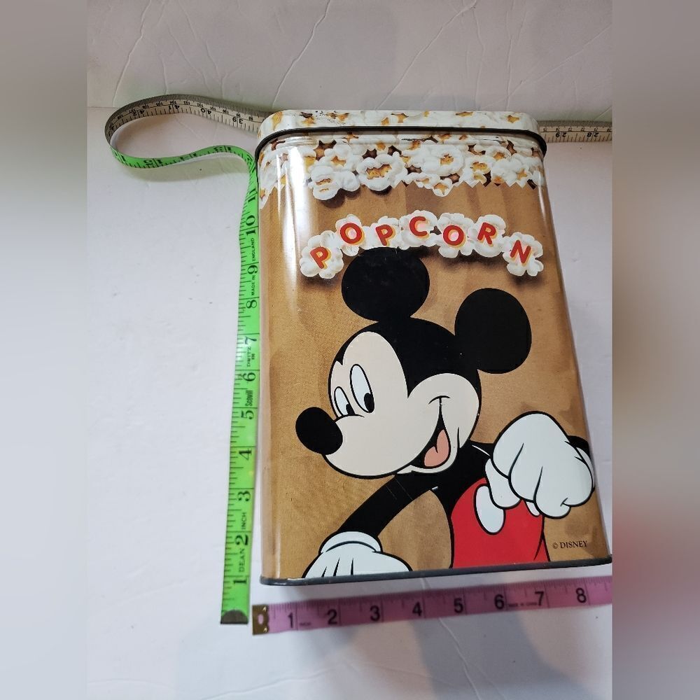 Mickey Mouse Popcorn Tin - Picture 9 of 10